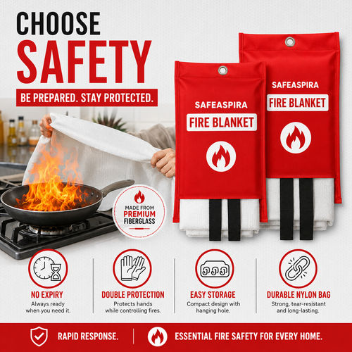 SafeAspira™ Emergency Fire Blanket