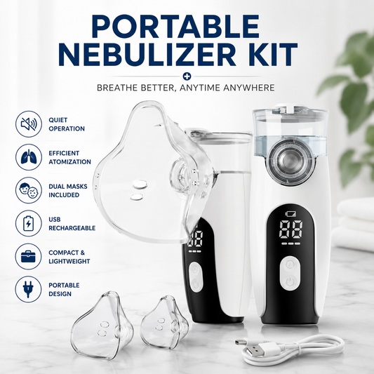 SafeAspira™ Portable Steam Inhaler & Mist Diffuser