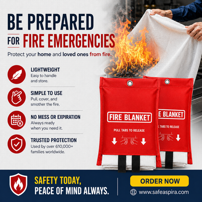SafeAspira™ Emergency Fire Blanket