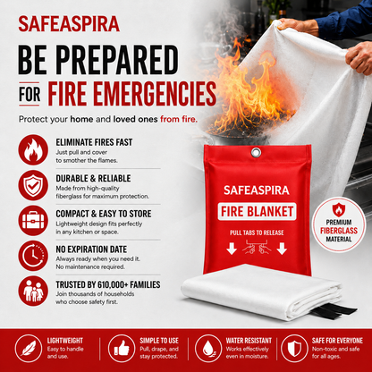 SafeAspira™ Emergency Fire Blanket