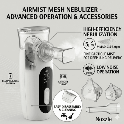 SafeAspira™  Portable Nebulizer Kit