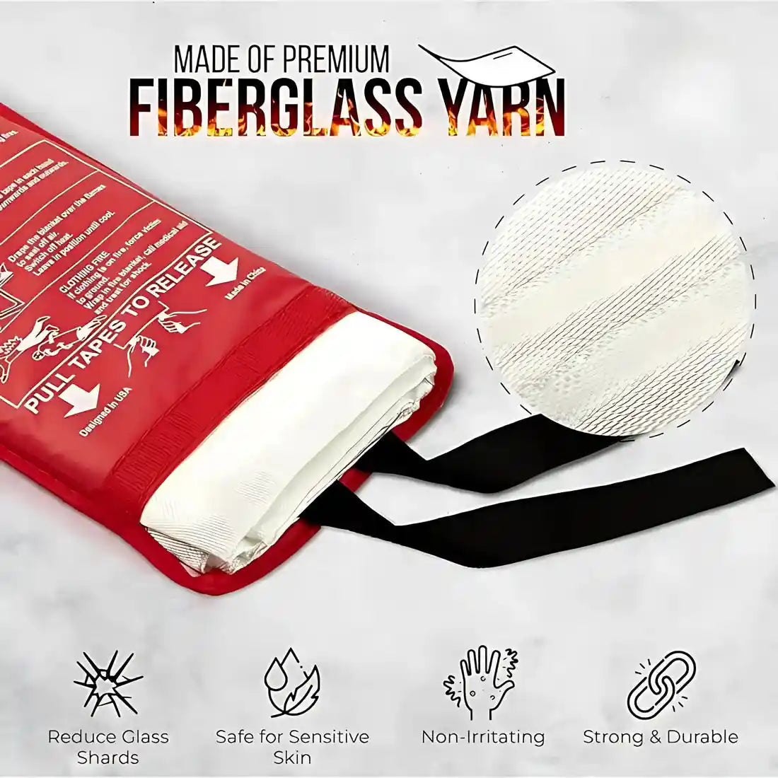 SafeAspira™ Emergency Fire Blanket